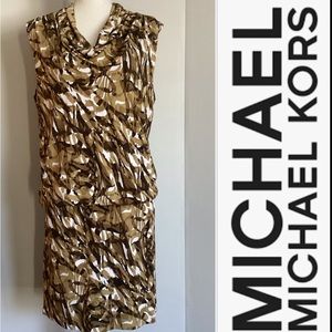 EUC Michael  Michael Kors sleeveless dress size L